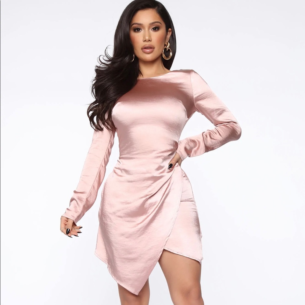 Sweet & Spicy Satin Mini Dress-NEW